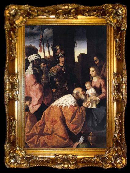 framed  Francisco de Zurbaran Adoration of the Magi, ta009-2